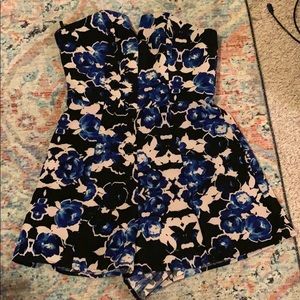 NBD sleeveless romper